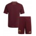 Maillot de foot AS Roma Domicile vêtements enfant 2024-25 Manches Courtes (+ pantalon court)